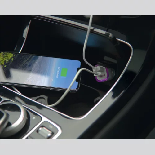 KFZ Fruit USB töltő (Lila)
