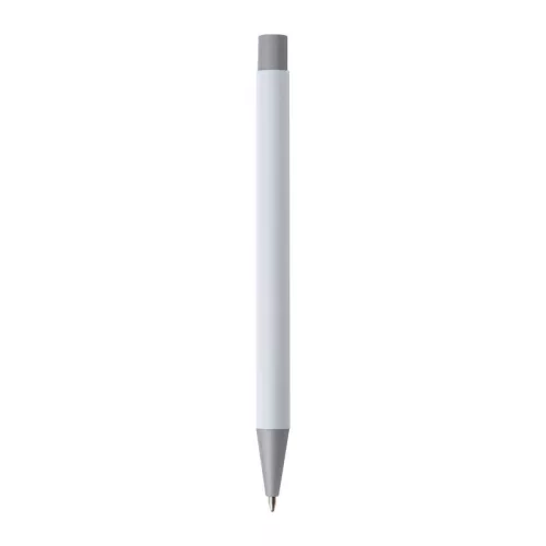 Abu Dhabi fém golyóstoll (14 × ø 1 cm, Fehér)
