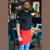 Koldby pamut kötény, 180 g/m² (Piros)