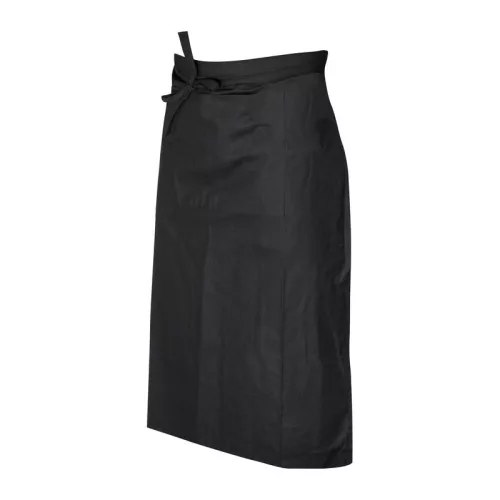Mjolden pamut kötény, 180 g/m² (Fekete)