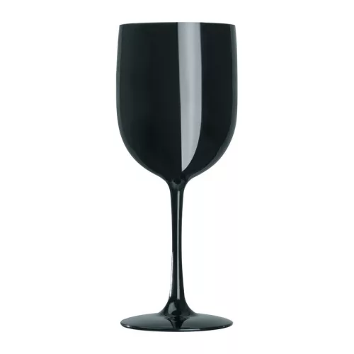 St. Moritz műanyag pezsgős pohár, 450 ml (ø 8,5 × 22 cm, Fekete)