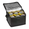 Nieby non-woven hűtőtáska (Fekete)