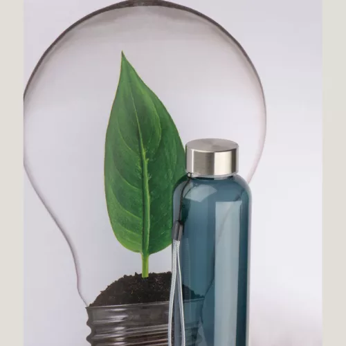 RPET ivópalack, 500 ml (ø 6,5 × 19,6 cm, Kék)