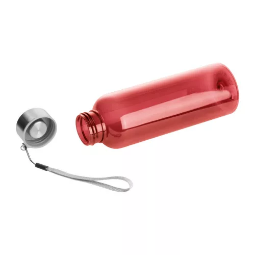 RPET ivópalack, 500 ml (ø 6,5 × 19,6 cm, Piros)