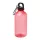 Mechelen RPET ivópalack, 400 ml (ø 6,5 × 17,5 cm cm, Piros)