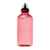 Mechelen RPET ivópalack, 400 ml (ø 6,5 × 17,5 cm cm, Piros)
