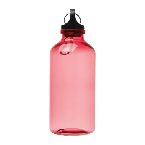 Mechelen RPET ivópalack, 400 ml (ø 6,5 × 17,5 cm cm, Piros)