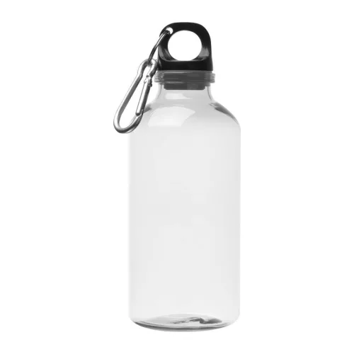 Mechelen RPET ivópalack, 400 ml (ø 6,5 × 17,5 cm cm, Áttetsző)