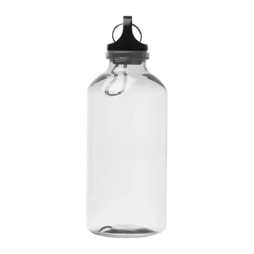 Mechelen RPET ivópalack, 400 ml (ø 6,5 × 17,5 cm cm, Áttetsző)