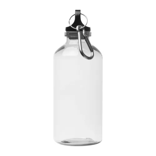 Mechelen RPET ivópalack, 400 ml (ø 6,5 × 17,5 cm cm, Áttetsző)