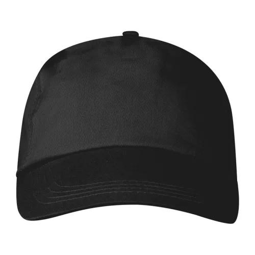 Santa Fe 5 paneles baseballsapka (adjustable, Fekete)