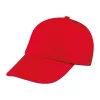 Santa Fe 5 paneles baseballsapka (adjustable, Piros)