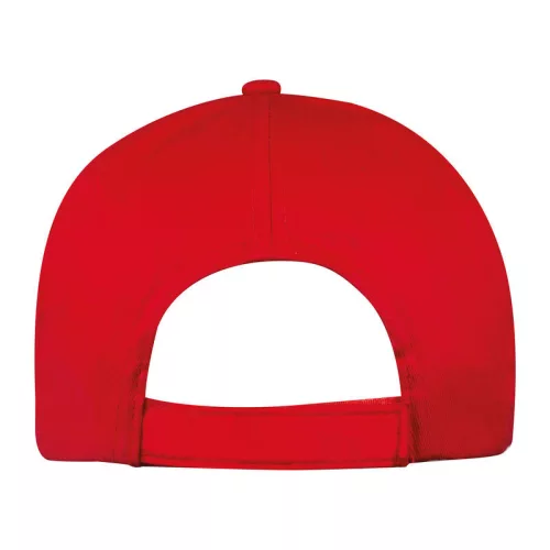 Santa Fe 5 paneles baseballsapka (adjustable, Piros)