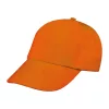 Santa Fe 5 paneles baseballsapka (adjustable, Narancssárga)