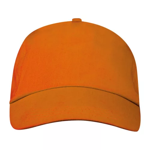 Santa Fe 5 paneles baseballsapka (adjustable, Narancssárga)