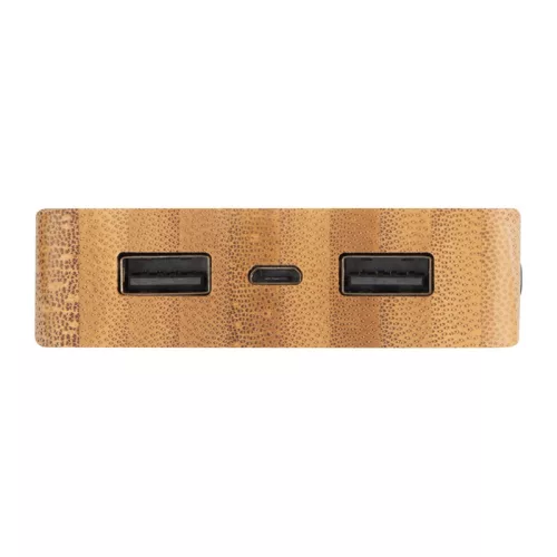 Bakersfield napelemes powerbank, 8000 mAh