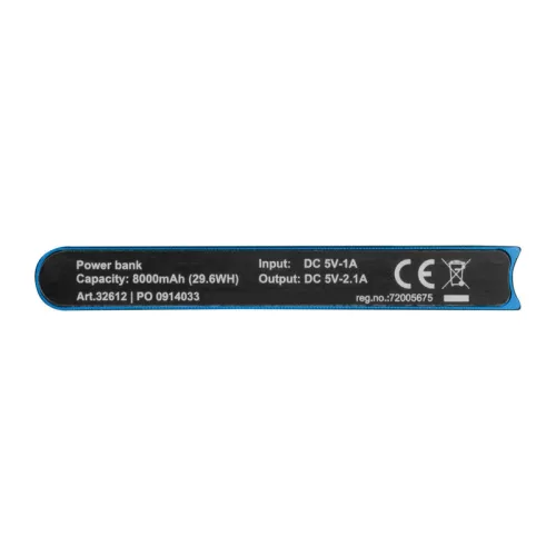 Wolfsberg powerbank 8000 mAh (Kék)