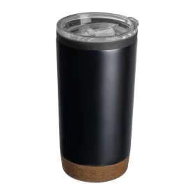 Sibenik termoszbögre, 600 ml (ø 8,8 × 17,5 cm, Fekete)