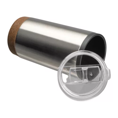 Sibenik termoszbögre, 600 ml (ø 8,8 × 17,5 cm, Szürke)