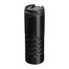 Santander fém termoszbögre, 500 ml (ø 7 × 21,7 cm, Fekete)
