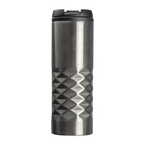 Santander fém termoszbögre, 500 ml (ø7,3 × 22 cm, Szürke)