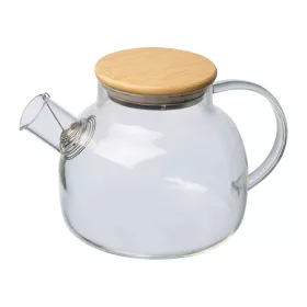 Frankfurt üvegkancsó bambusz fedővel, 1000 ml