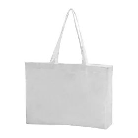 Bari biopamut vászontáska, 270 g/m² (Fehér)