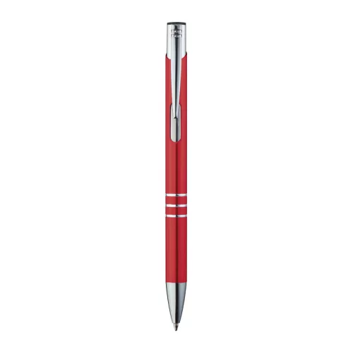 Ascot fém golyóstoll (13,6 × ø 1 cm, Piros)