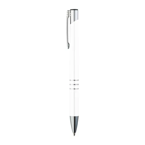 Ascot fém golyóstoll (13,6 × ø 1 cm, Fehér)