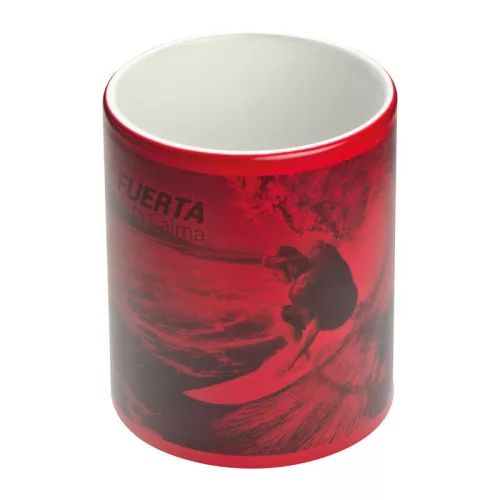 Sirmione színváltós bögre, 300 ml (ø 8,2 × 9,6 cm, Piros)