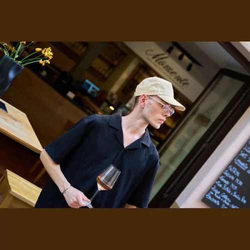 Lyon 5 paneles baseballsapka, 180 g/m²