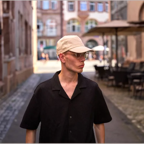 Lyon 5 paneles baseballsapka, 180 g/m²