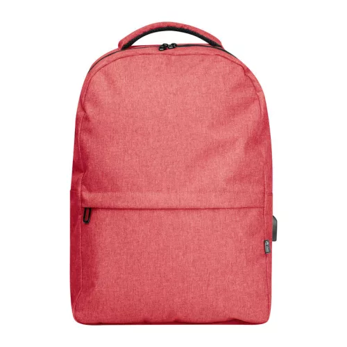 Rimini RPET laptop hátizsák (Piros)