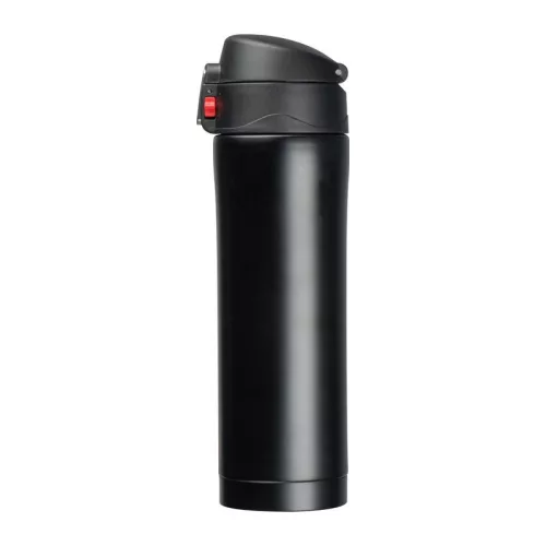 Bucharest fém termosz, 500 ml (23,5 × ⌀ 6,2, Fekete)
