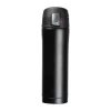 Bucharest fém termosz, 500 ml (23,5 × ⌀ 6,2, Fekete)