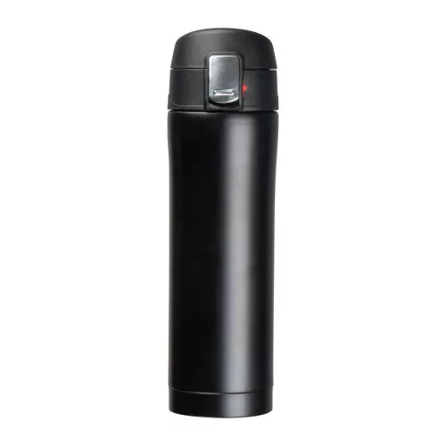 Bucharest fém termosz, 500 ml (23,5 × ⌀ 6,2, Fekete)