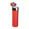 Bucharest fém termosz, 500 ml (23,5 × ⌀ 6,2, Piros)