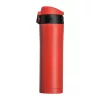 Bucharest fém termosz, 500 ml (23,5 × ⌀ 6,2, Piros)