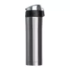 Bucharest fém termosz, 500 ml (23,5 × ⌀ 6,2, Szürke)