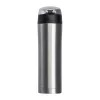 Bucharest fém termosz, 500 ml (23,5 × ⌀ 6,2, Szürke)