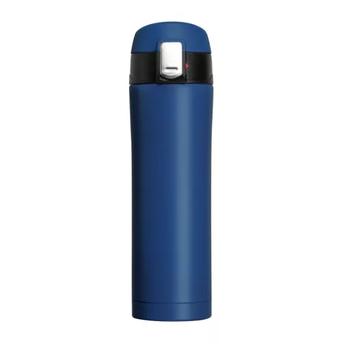 Bucharest fém termosz, 500 ml (23,5 × ⌀ 6,2, Sötétkék)