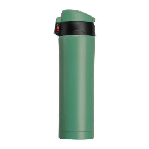 Bucharest fém termosz, 500 ml (23,5 × ⌀ 6,2, Sötétzöld)