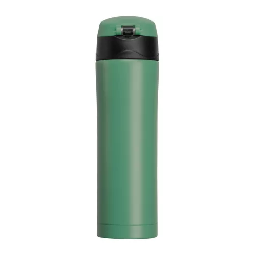 Bucharest fém termosz, 500 ml (23,5 × ⌀ 6,2, Sötétzöld)