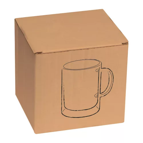 Caracas duplafalú üvegbögre, 350 ml