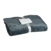 Kaunas flaneltakaró, 230 g/m² (Sötétszürke)