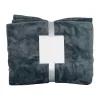Kaunas flaneltakaró, 230 g/m² (Sötétszürke)