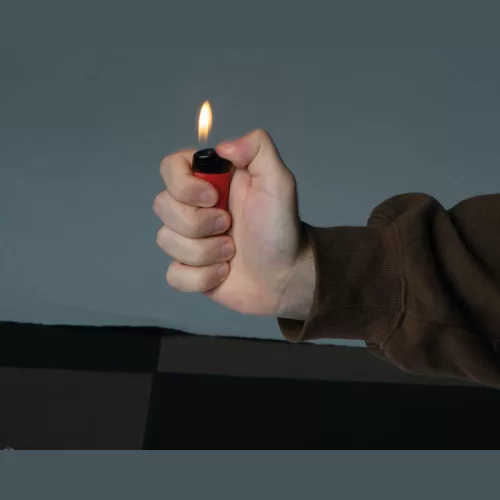 Mouscron piezós öngyujtó (Piros)