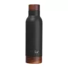 Côte d’Azur duplafalú ivópalack, 630 ml (ø 7,4 x 25,6 cm, Fekete)