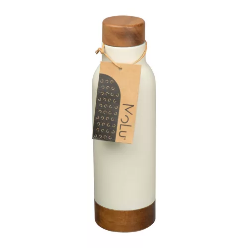 Côte d’Azur duplafalú ivópalack, 630 ml (ø 7,4 x 25,6 cm, Fehér)