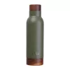 Côte d’Azur duplafalú ivópalack, 630 ml (ø 7,4 x 25,6 cm, Khaki)